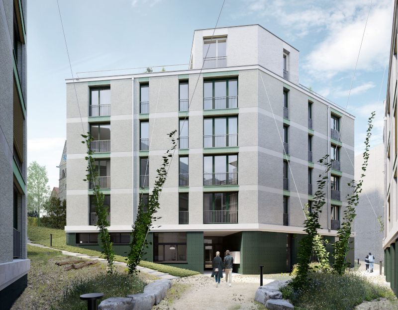 Neubebauung in Oerlikon, Zürich 2019-2026